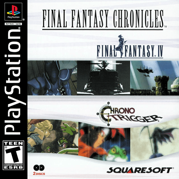 Final Fantasy IV box art for Playstation
